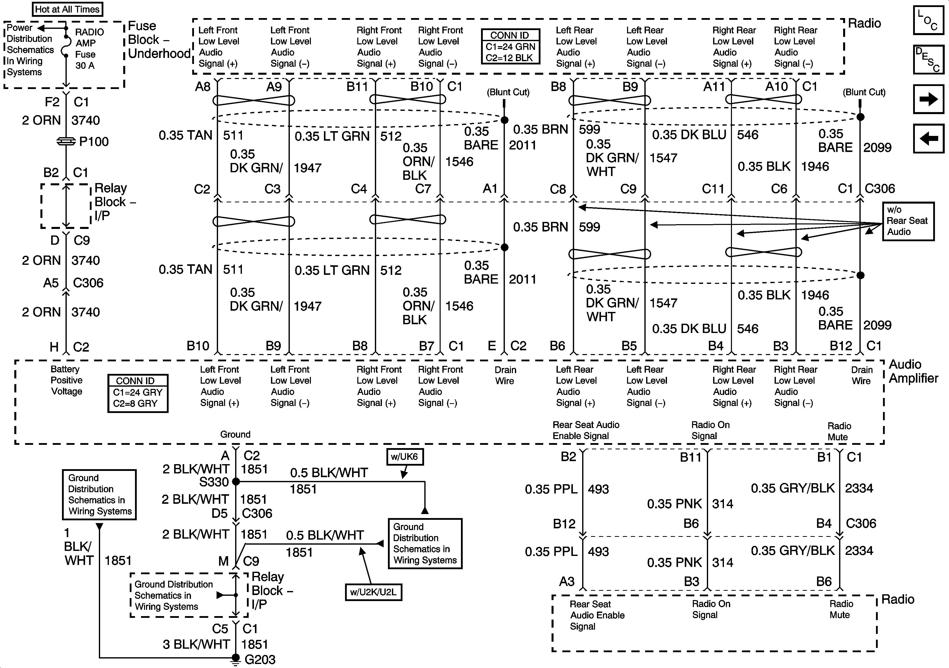 2008 Chevy Tahoe Factory Uk3 Stereo Wiring Diagram