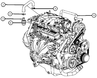 2008 chrysler town and country serpentine belt diagram