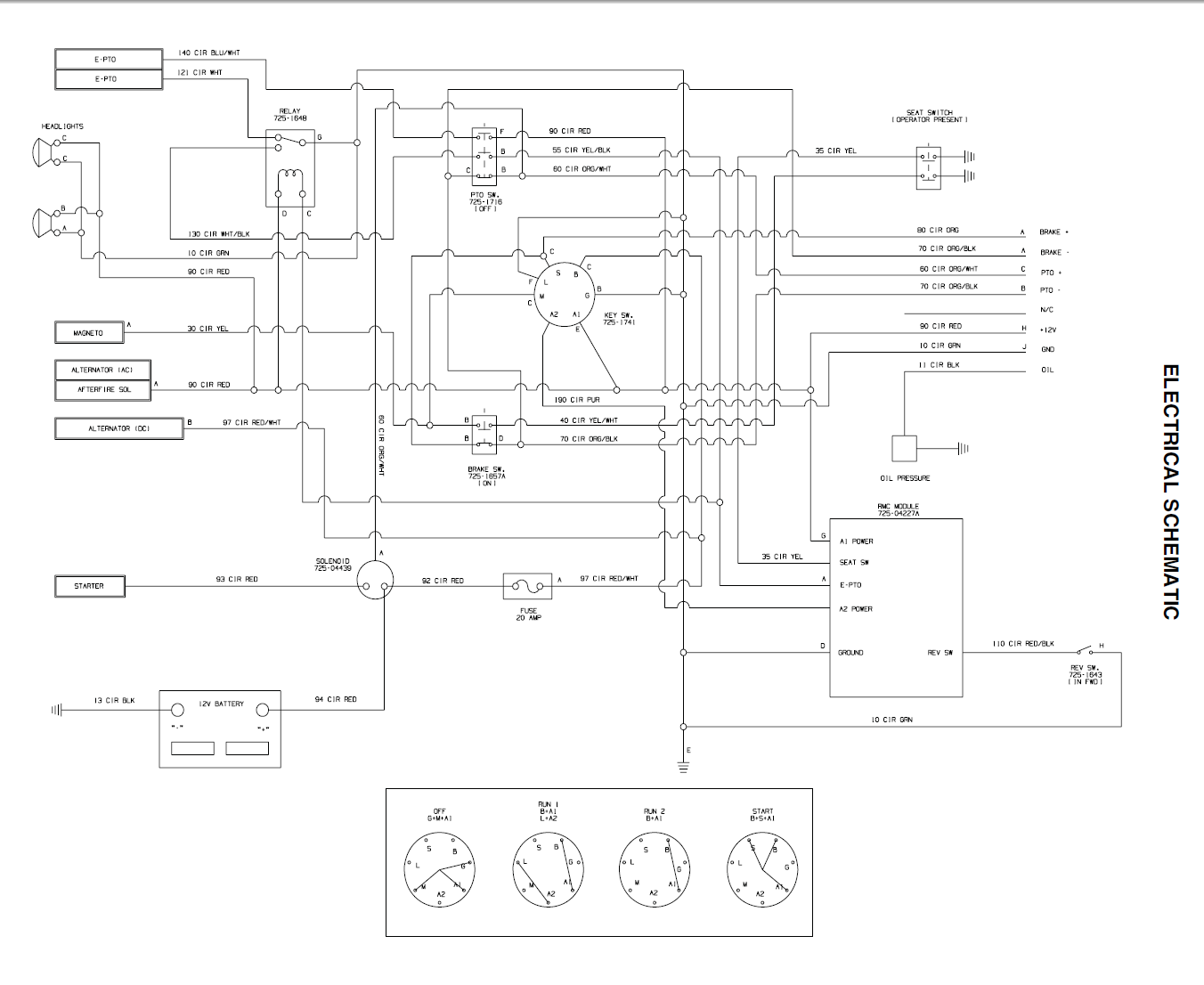 2008 cub cadet lt1050 wiring diagram