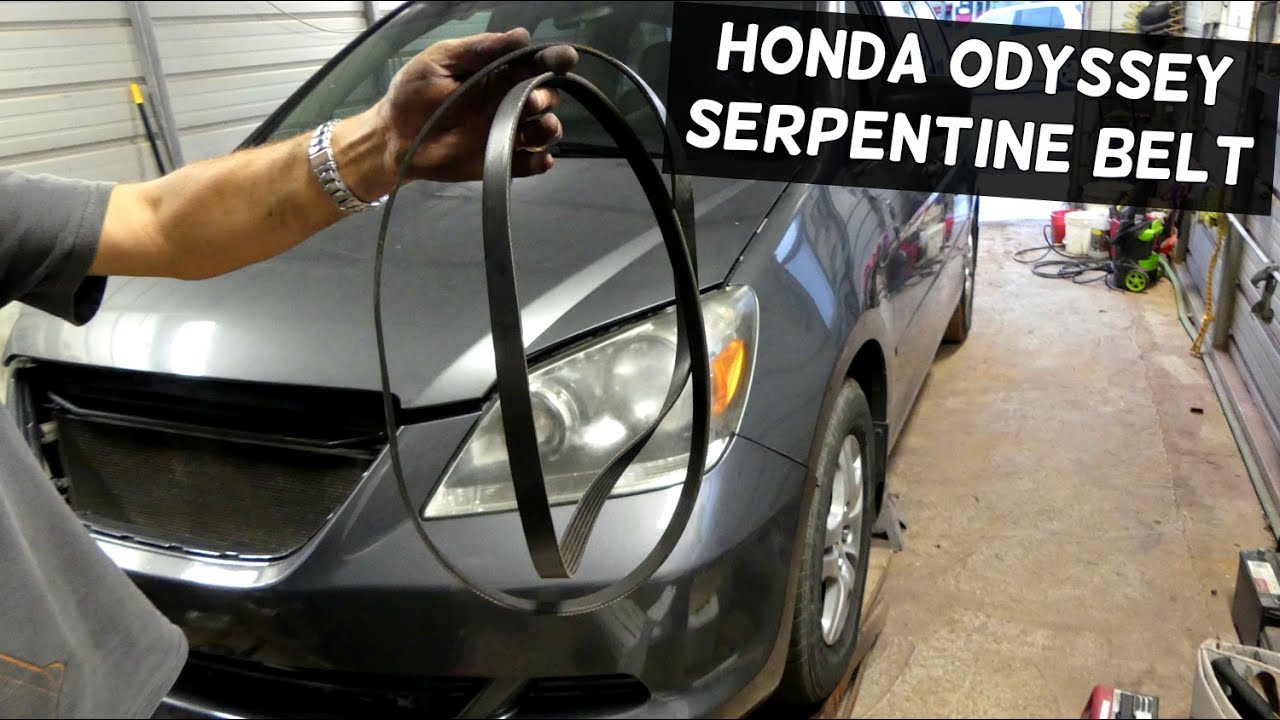 2008 honda pilot serpentine belt diagram