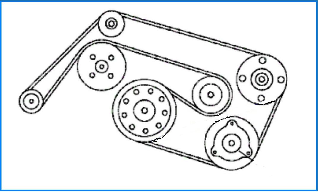 2008 mercedes c300 serpentine belt diagram