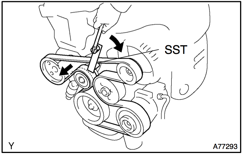 2008 scion tc serpentine belt diagram