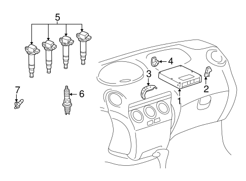 2008 scion xb belt diagram