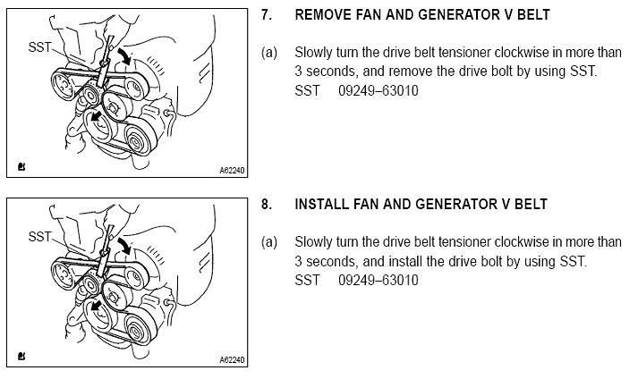 2008 toyota tundra serpentine belt diagram