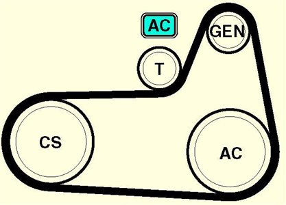 2008 vw jetta 2.5 serpentine belt diagram