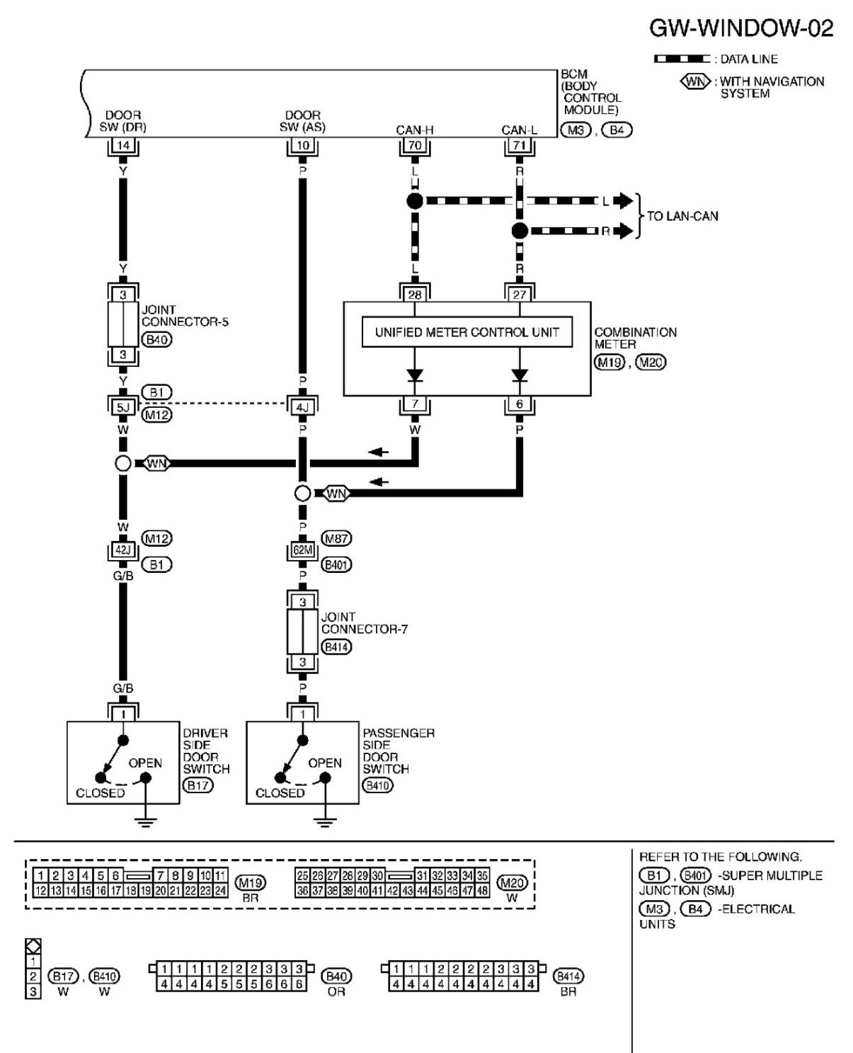 2009 gmc acadia power window wiring diagram