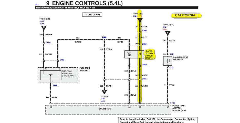 2009 lincoln mks o2 sensor wiring diagram