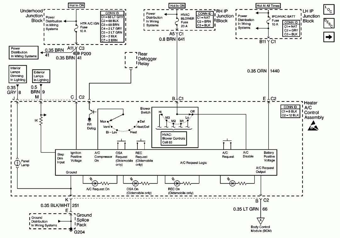 2009 pontiac vibe ac compressor wiring diagram