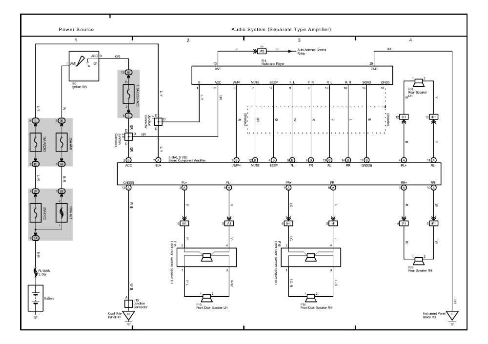 2009 toyota corolla ce ecm wiring diagram