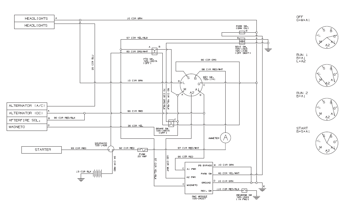 2009 troybilt pony wiring diagram