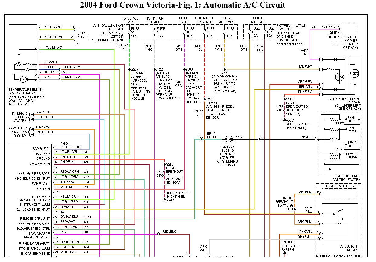 2010 crown victoria lcm wiring diagram
