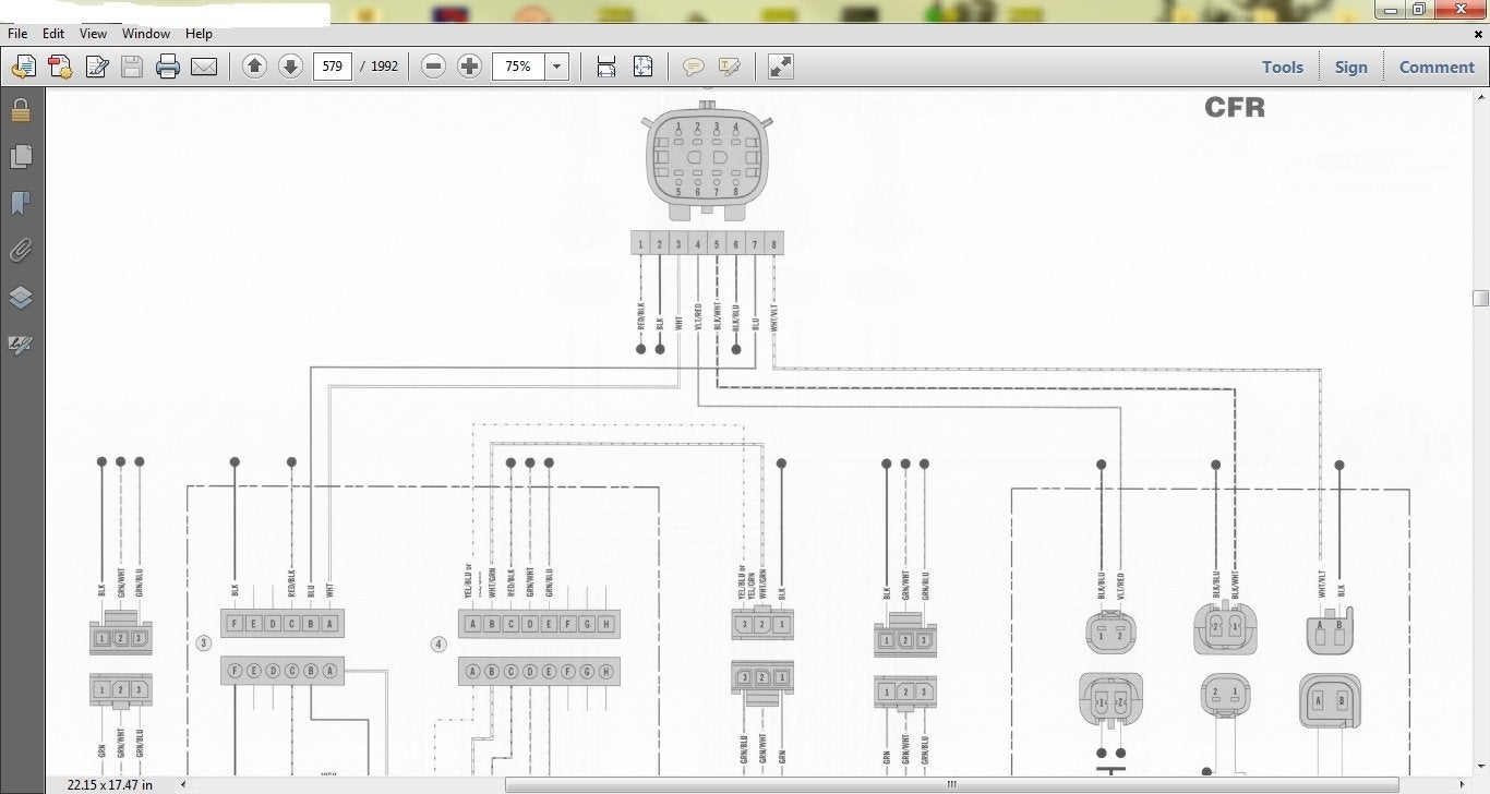 2014 Arctic Cat M8000 Wiring Diagram