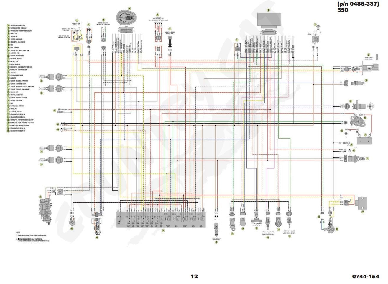 2014 arctic cat m8000 wiring diagram