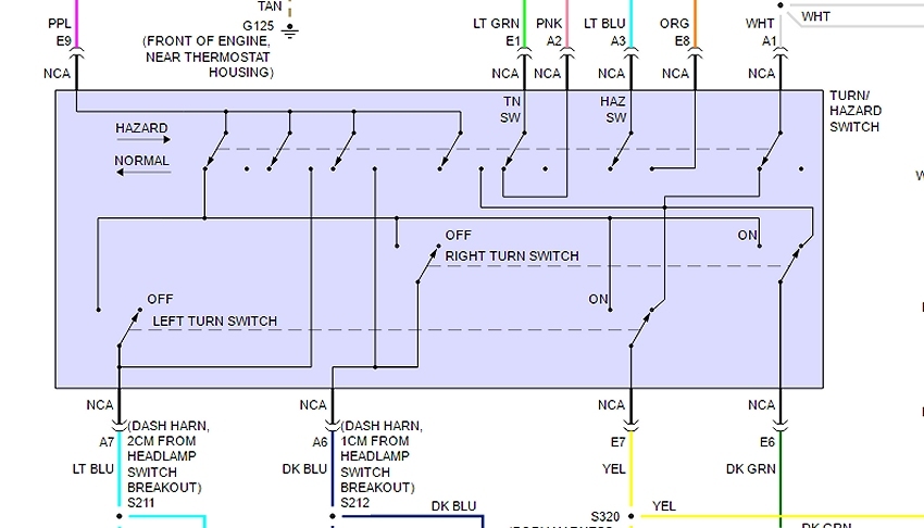 2014 ford taurus rear high mounted third brake light wiring diagram