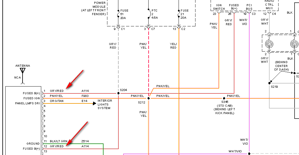 2005 Dodge Ram 1500 Stereo Wiring Diagram from schematron.org