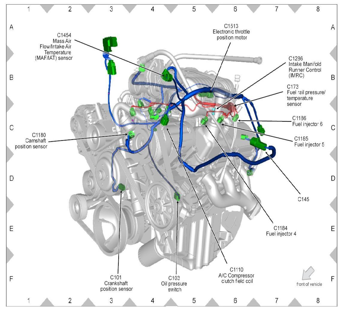 2015 f250 6.2 knock.sensor wiring diagram