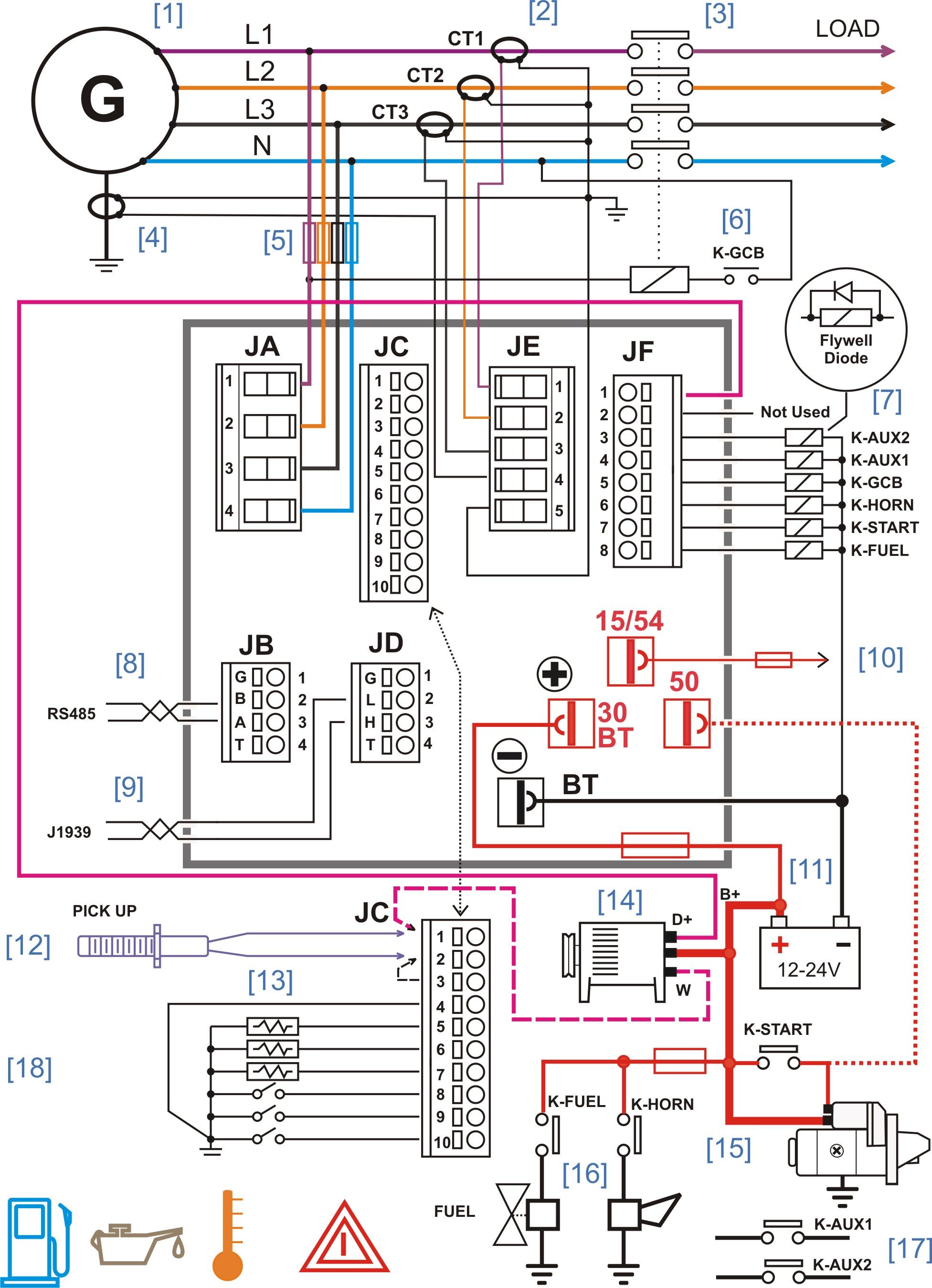 2110703 generator control panel wiring diagram