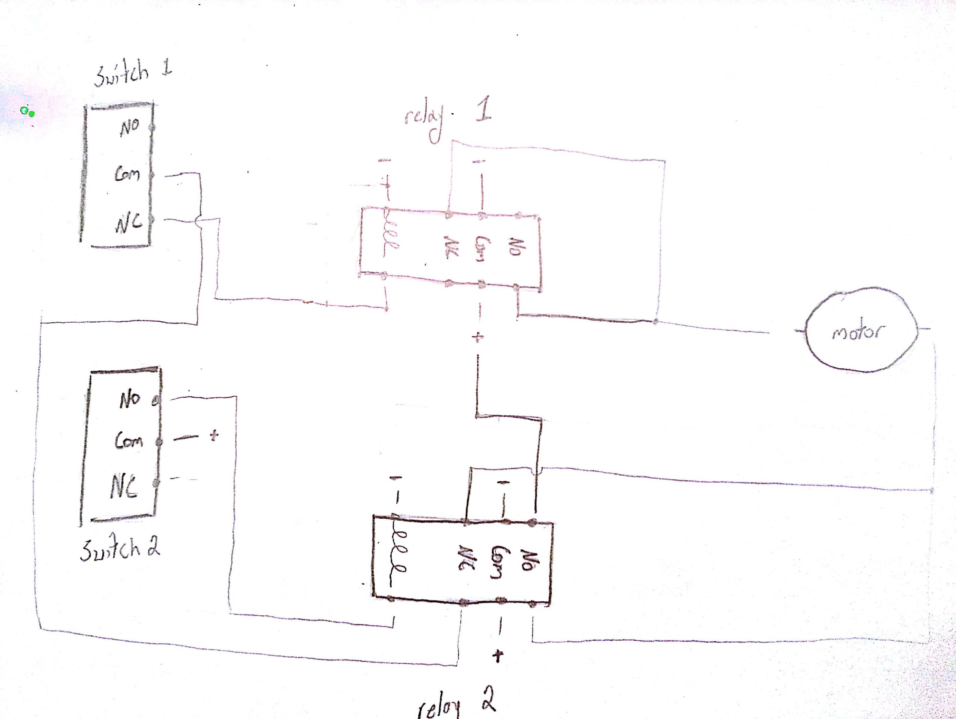 230v 2 speed motor 3 position dpdt switch wiring diagram