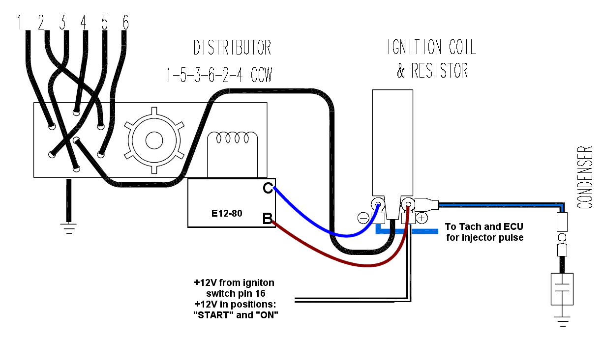 240z ignition switch wiring