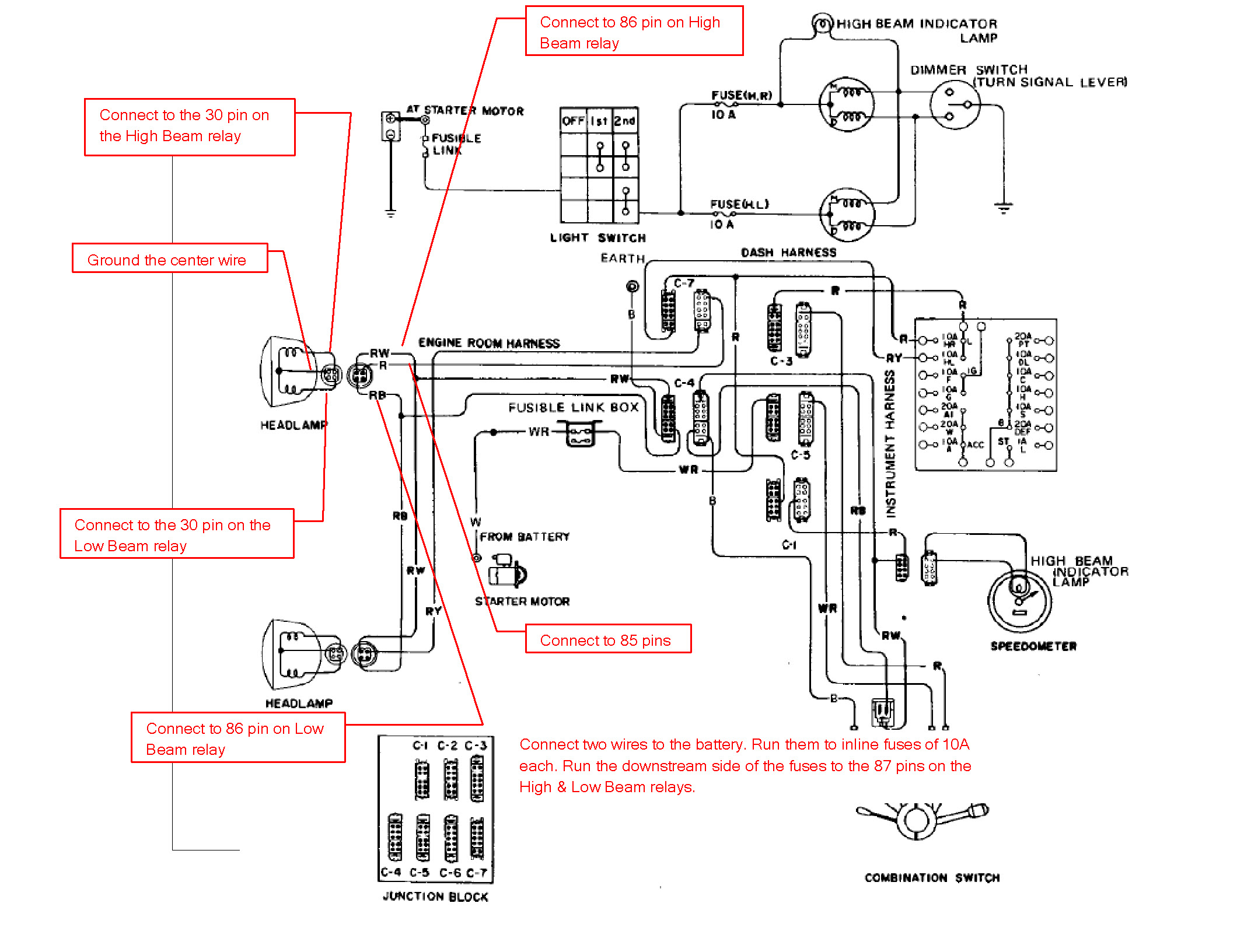 280z dash wiring diagram