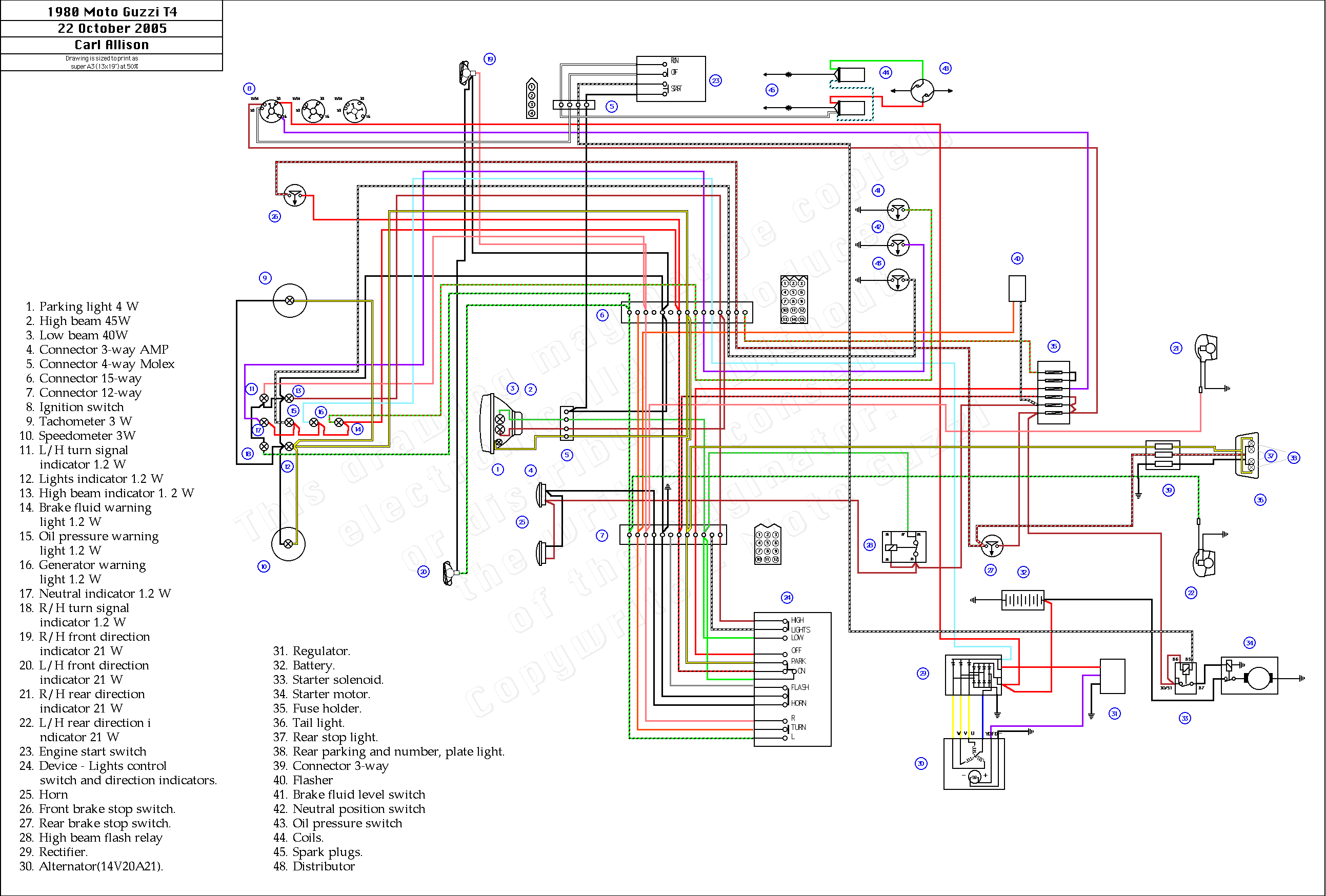 2h9 1979 yamaha xs1100 wiring diagram european