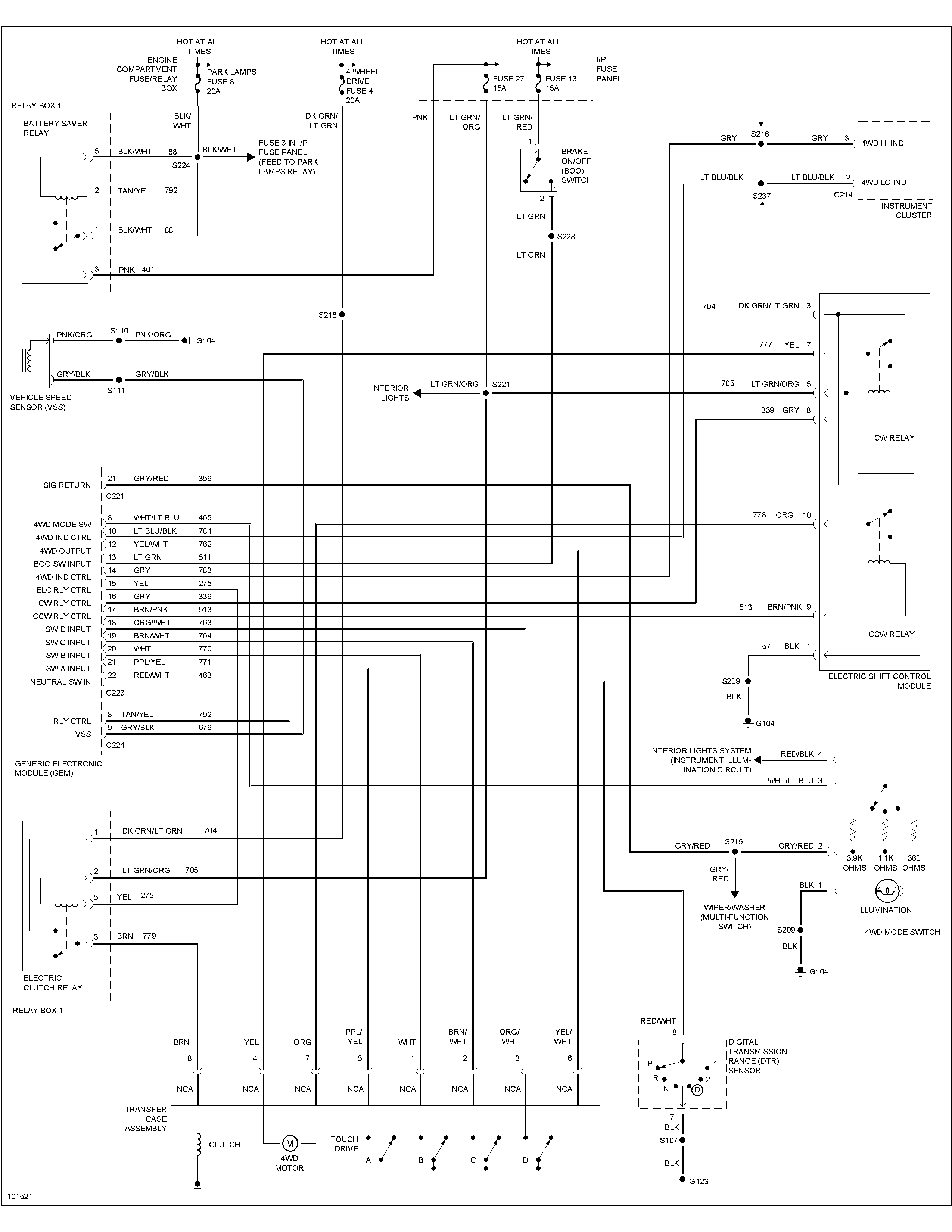 2wd to 4wd wiring diagram for transfer case ford ranger