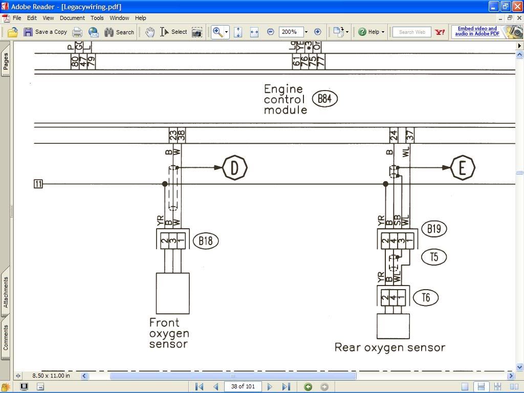 300zx o2 sensor wiring diagram