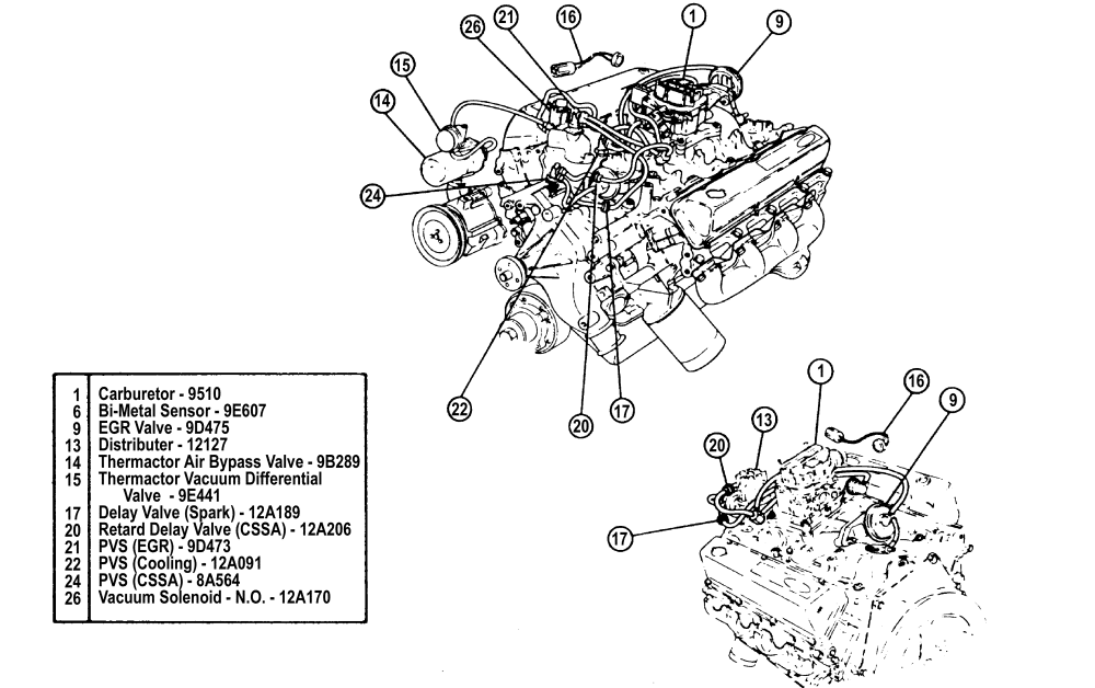 351m vacuum diagram