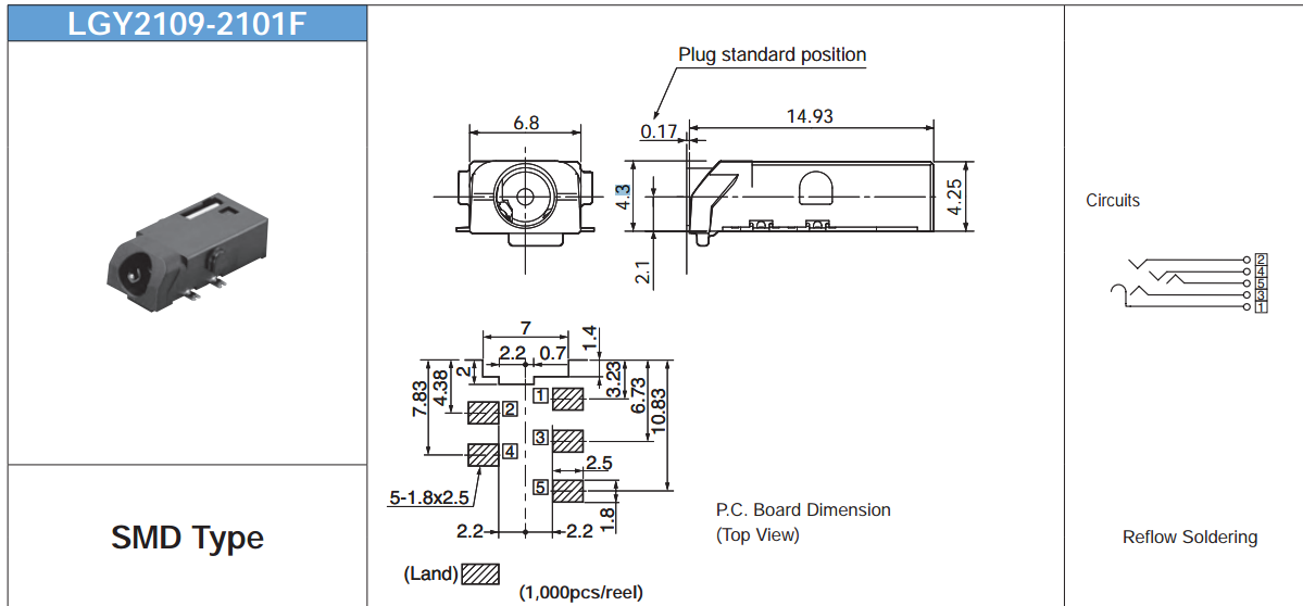 3.5mm mono open audio jack wiring diagram