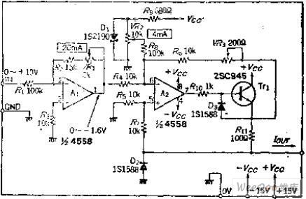 4 20ma to 0 10v converter circuit diagram