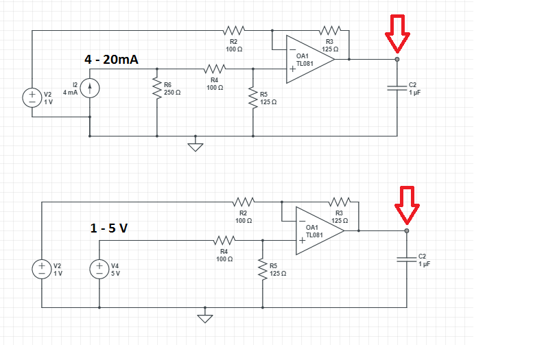 4 20ma to 0 10v converter circuit diagram