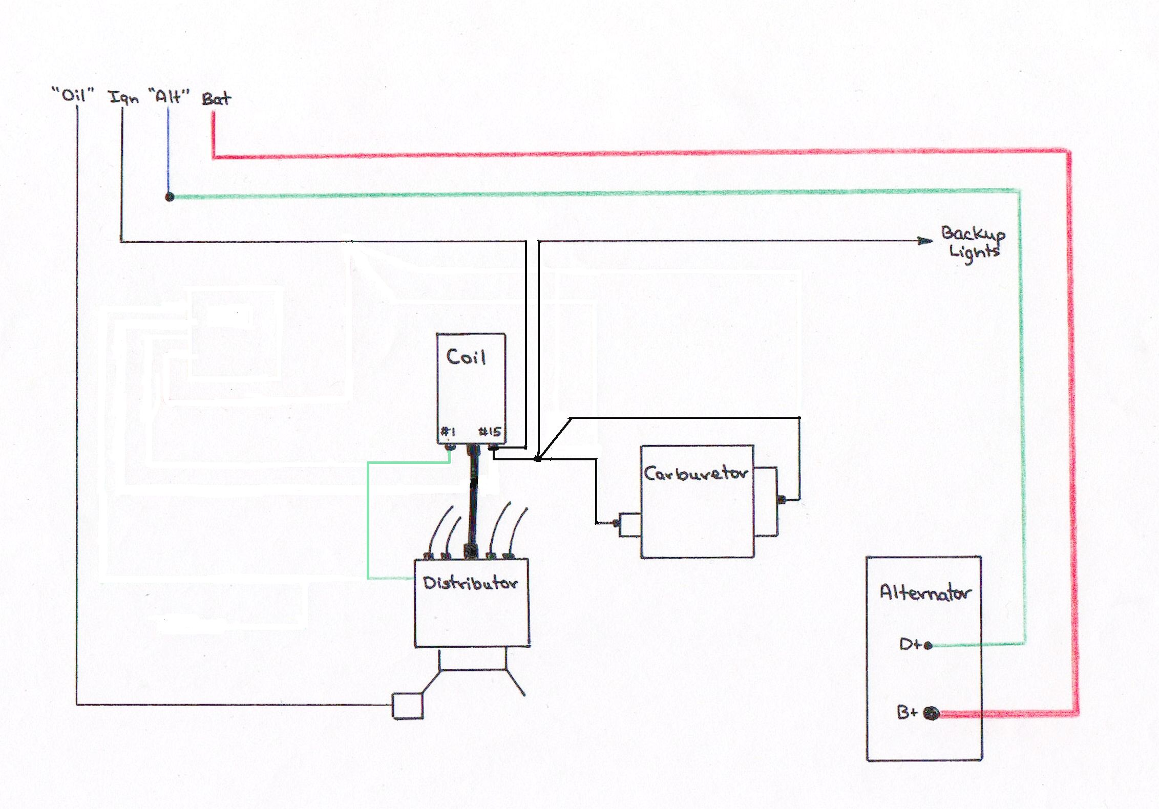 4 wire alternator exciter wiring diagram