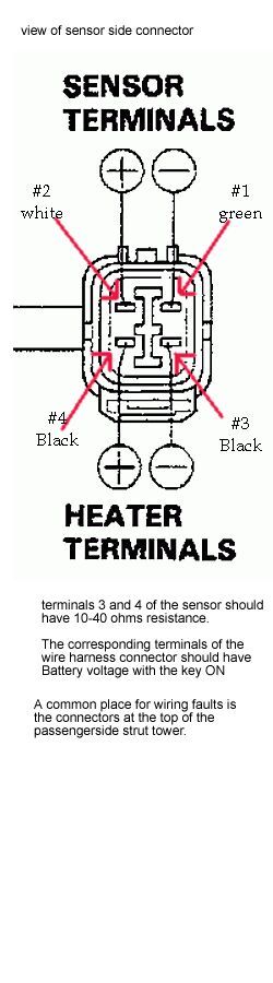 4 wire o2 sensor wiring diagram downstream dodge