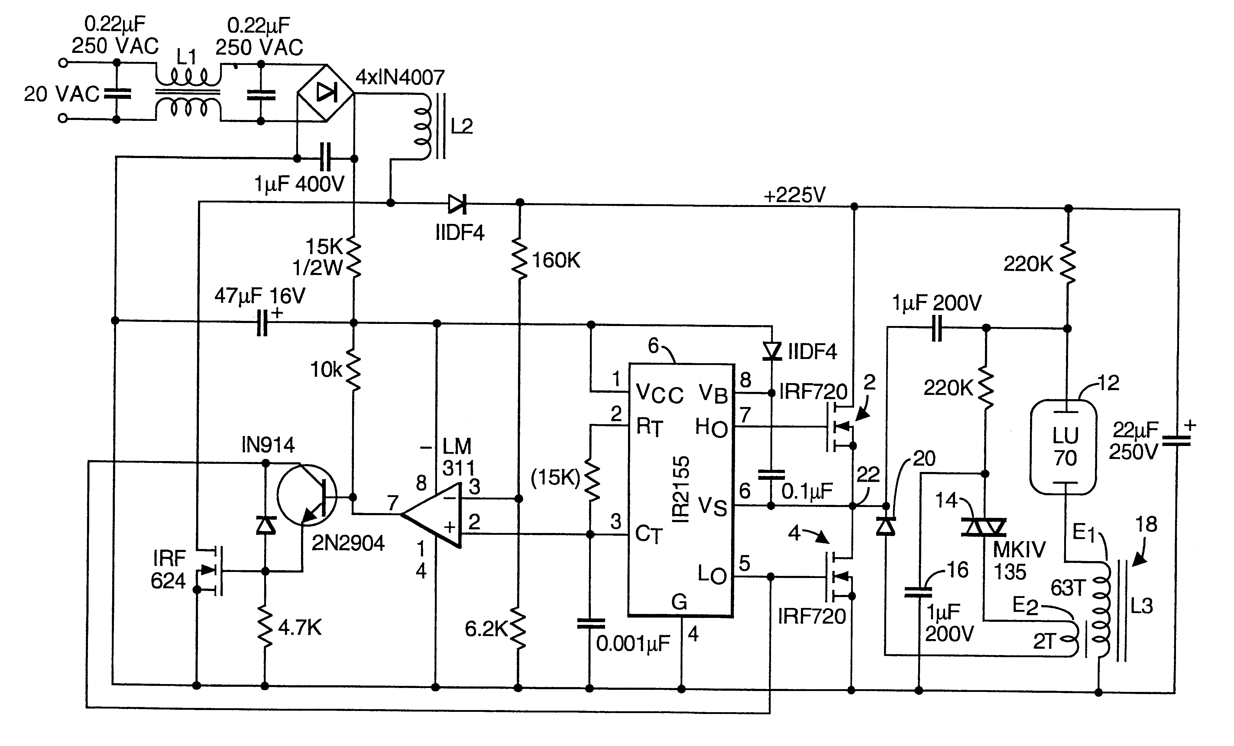 400w Metal Halide Ballast Wiring Diagram