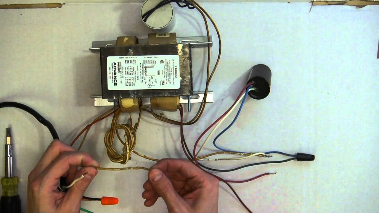 400w metal halide ballast wiring diagram