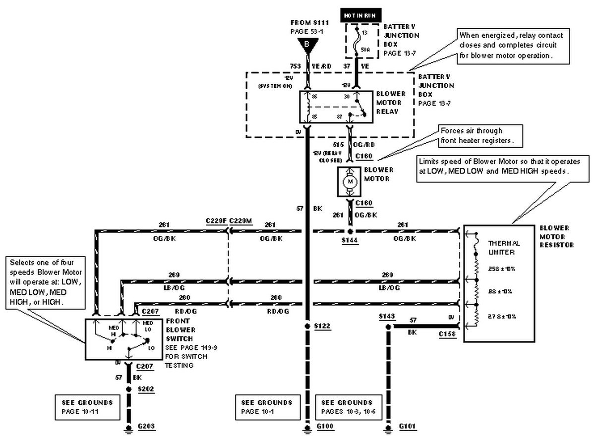 4240 blower motor wiring diagram