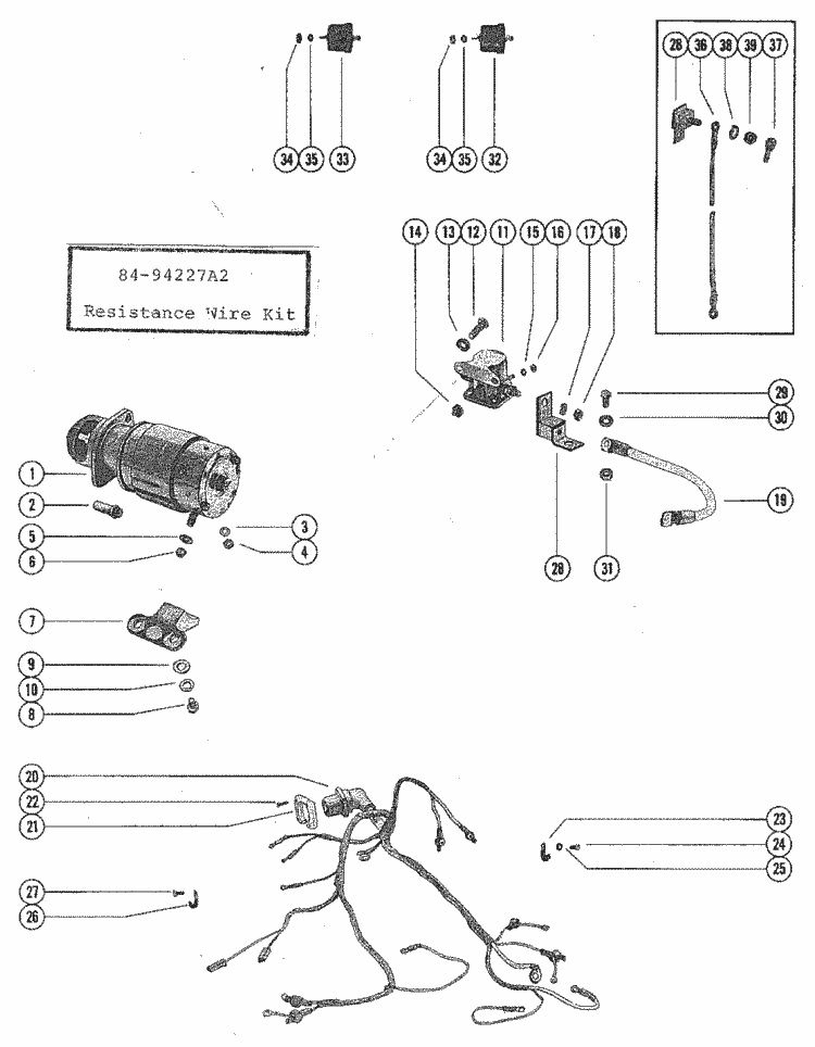4.3 starter wiring diagram mercruiser