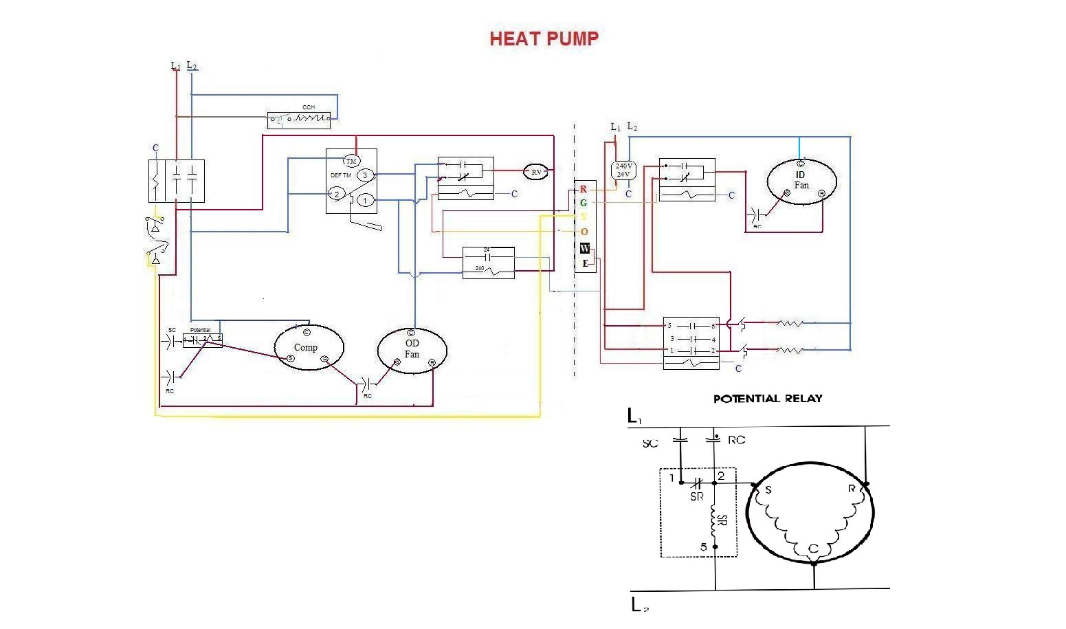 460v 3 phase hvac schematic wiring diagram