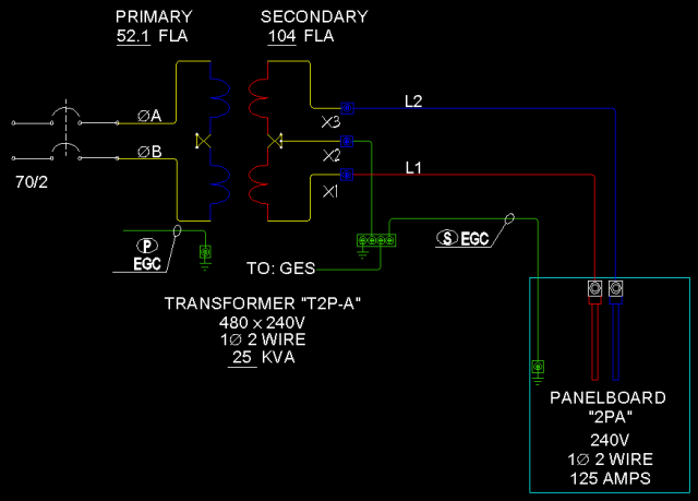 480v to 120v control transformer wiring diagram