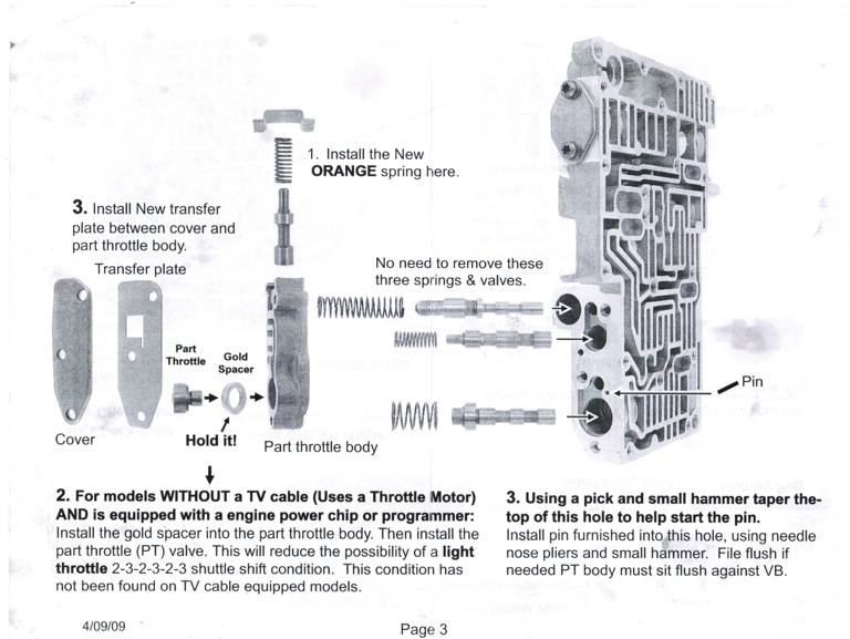 48re valve body diagram