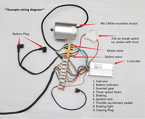 48v brushless motor controller wiring diagram 1800