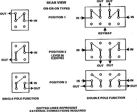 4pdt switch diagram