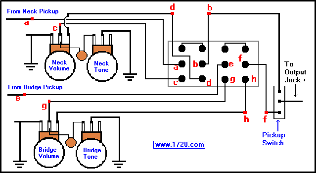 4pdt switch diagram