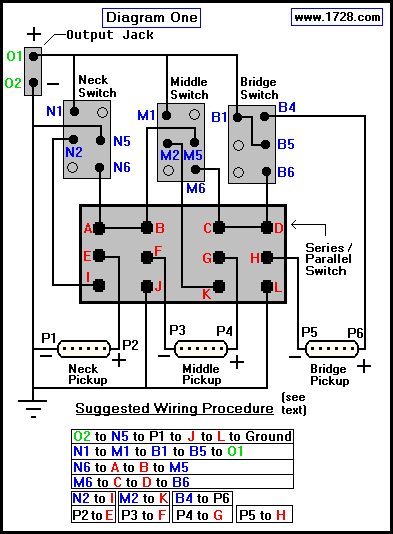 4pdt switch diagram