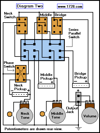 4pdt switch diagram