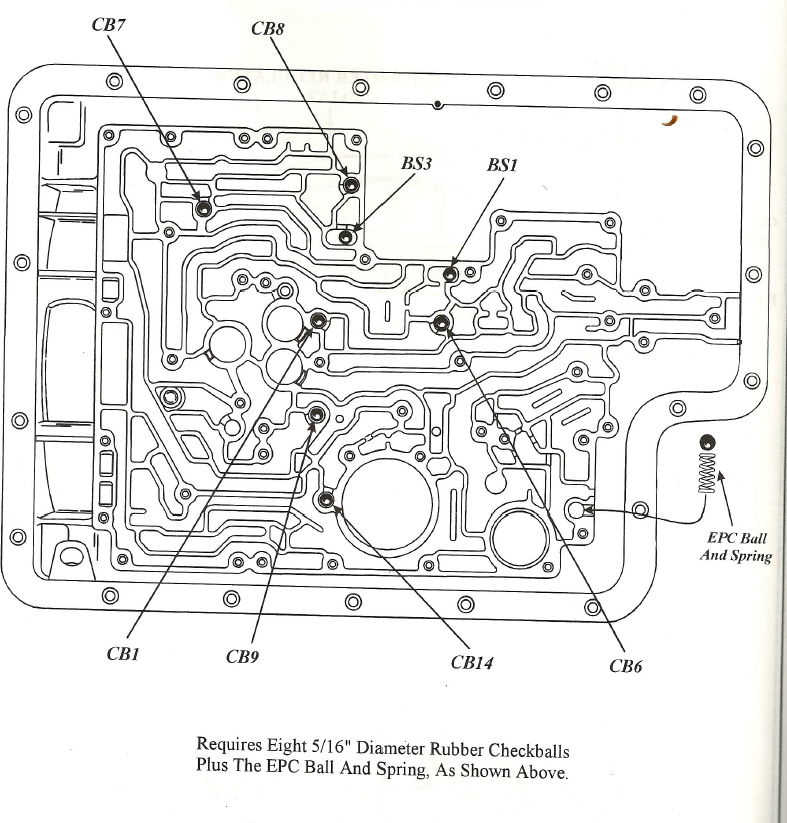 4r100 transmission valve body diagram
