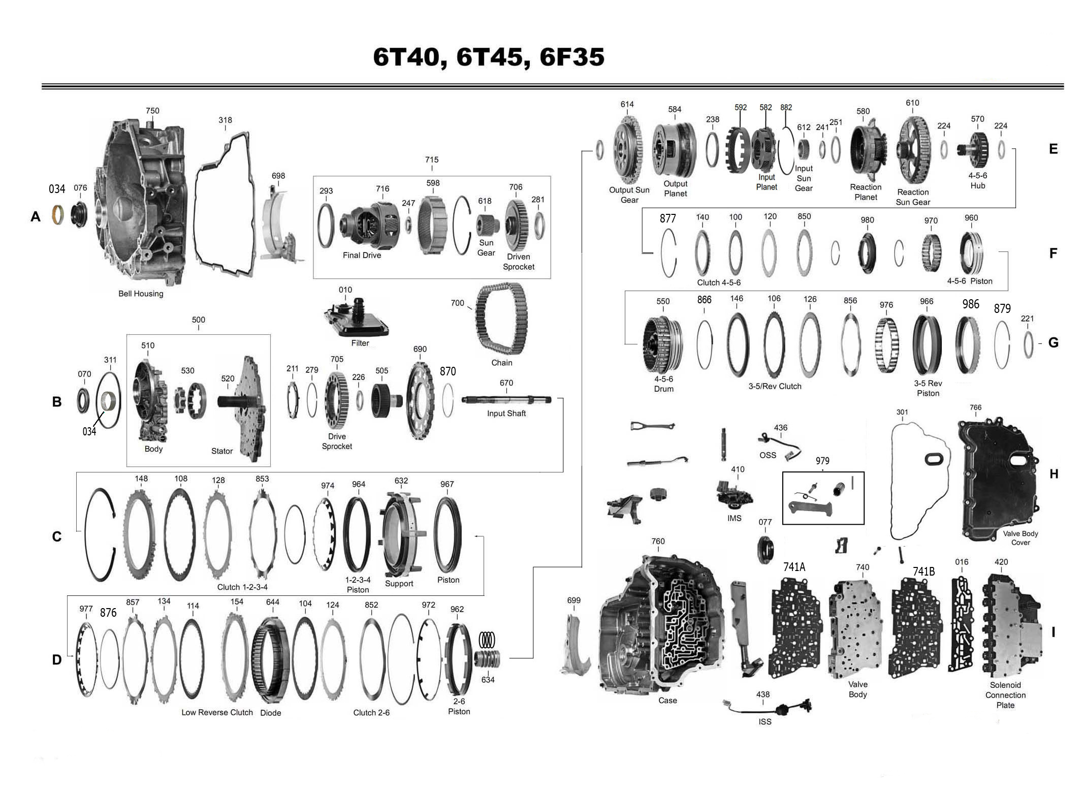 4t80e transmission diagram