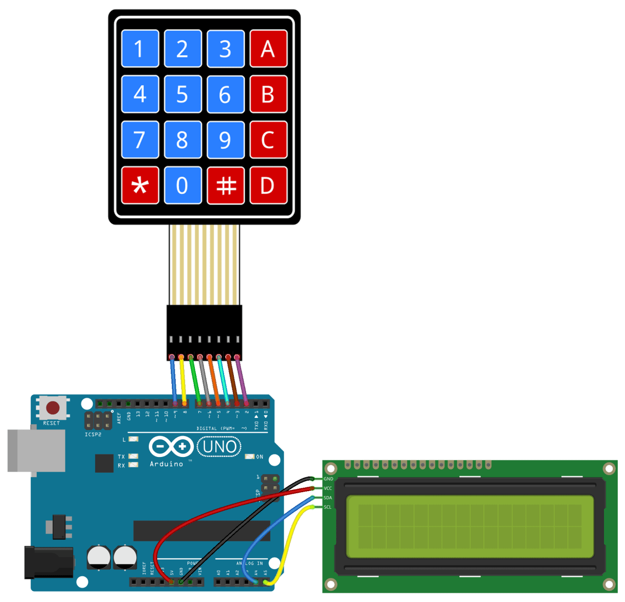 5 key lcd2004 wiring diagram