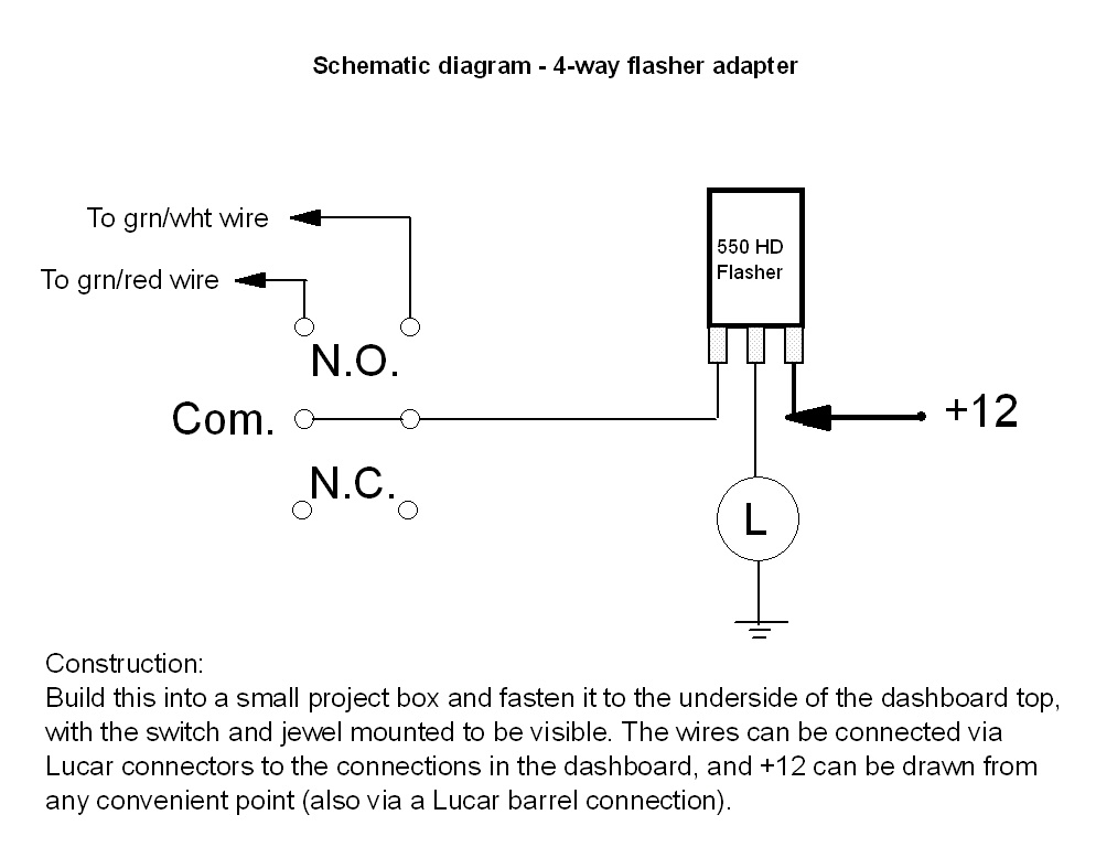 552 flasher wiring diagram