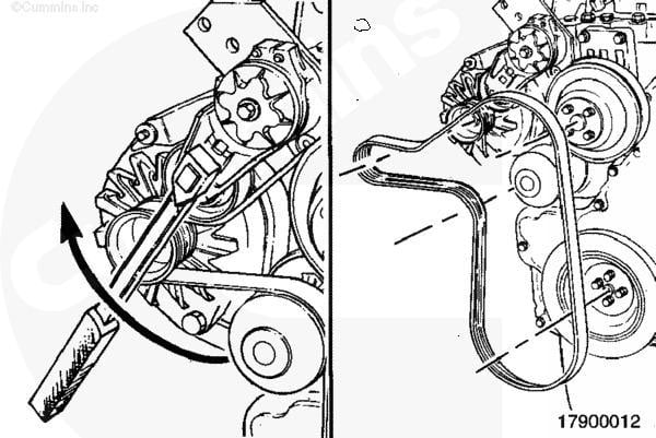 5.9 cummins belt diagram